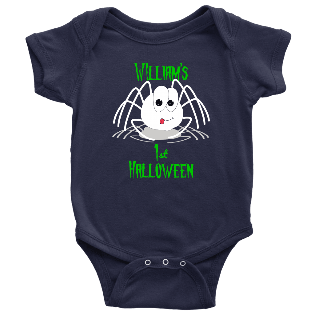 Personalized 1st Halloween Costume Baby Bodysuit (Short & Long Sleeve) - DNA Trends