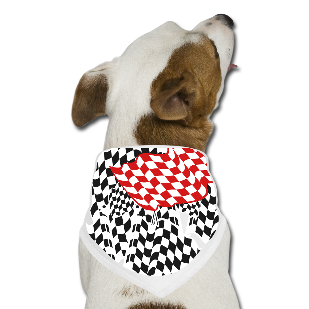 Checkered Dog Bandana - DNA Trends