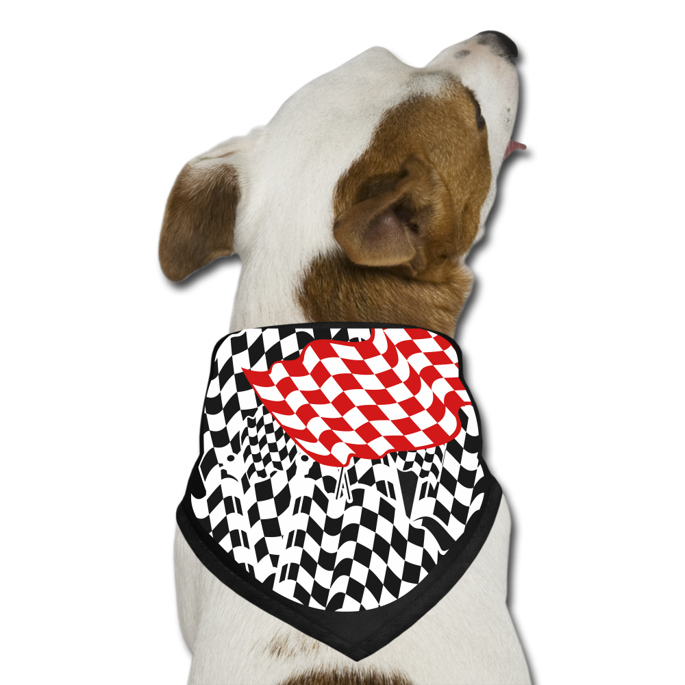 Checkered Dog Bandana - DNA Trends