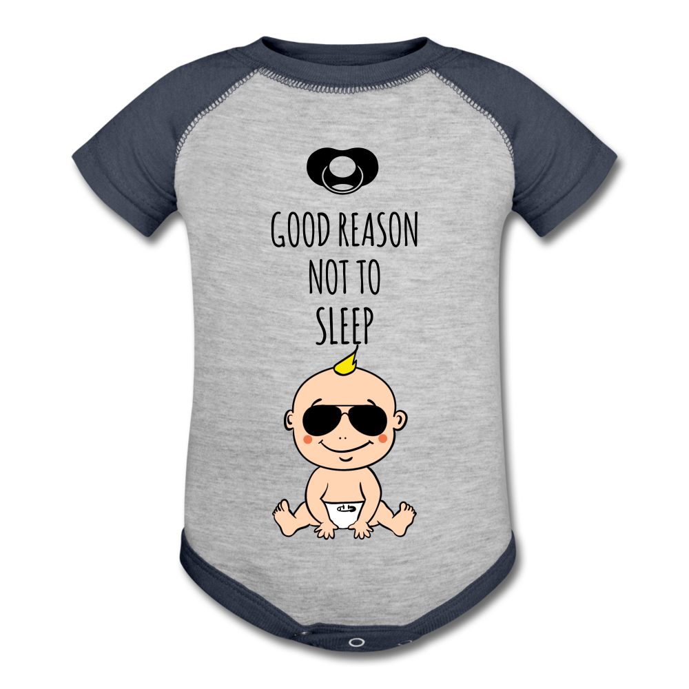 Good Reason Not To Sleep Cool Baby Bodysuit - DNA Trends