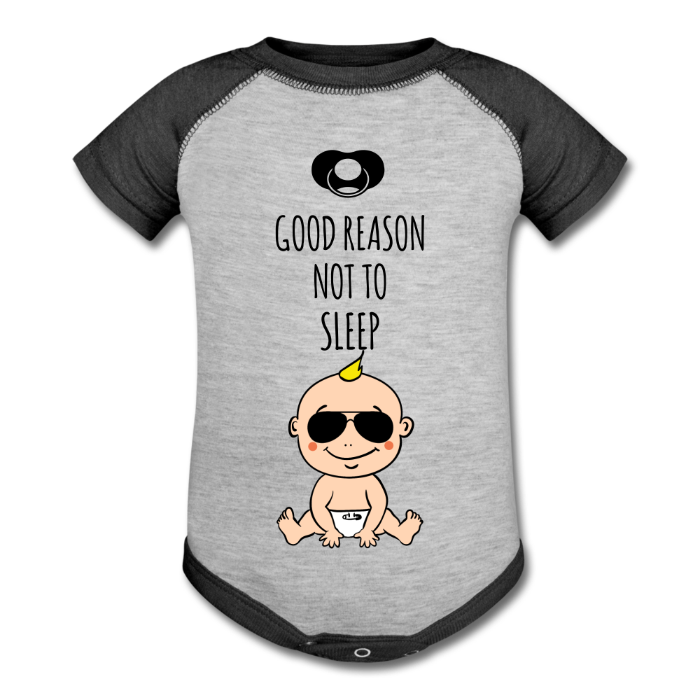 Good Reason Not To Sleep Cool Baby Bodysuit - DNA Trends