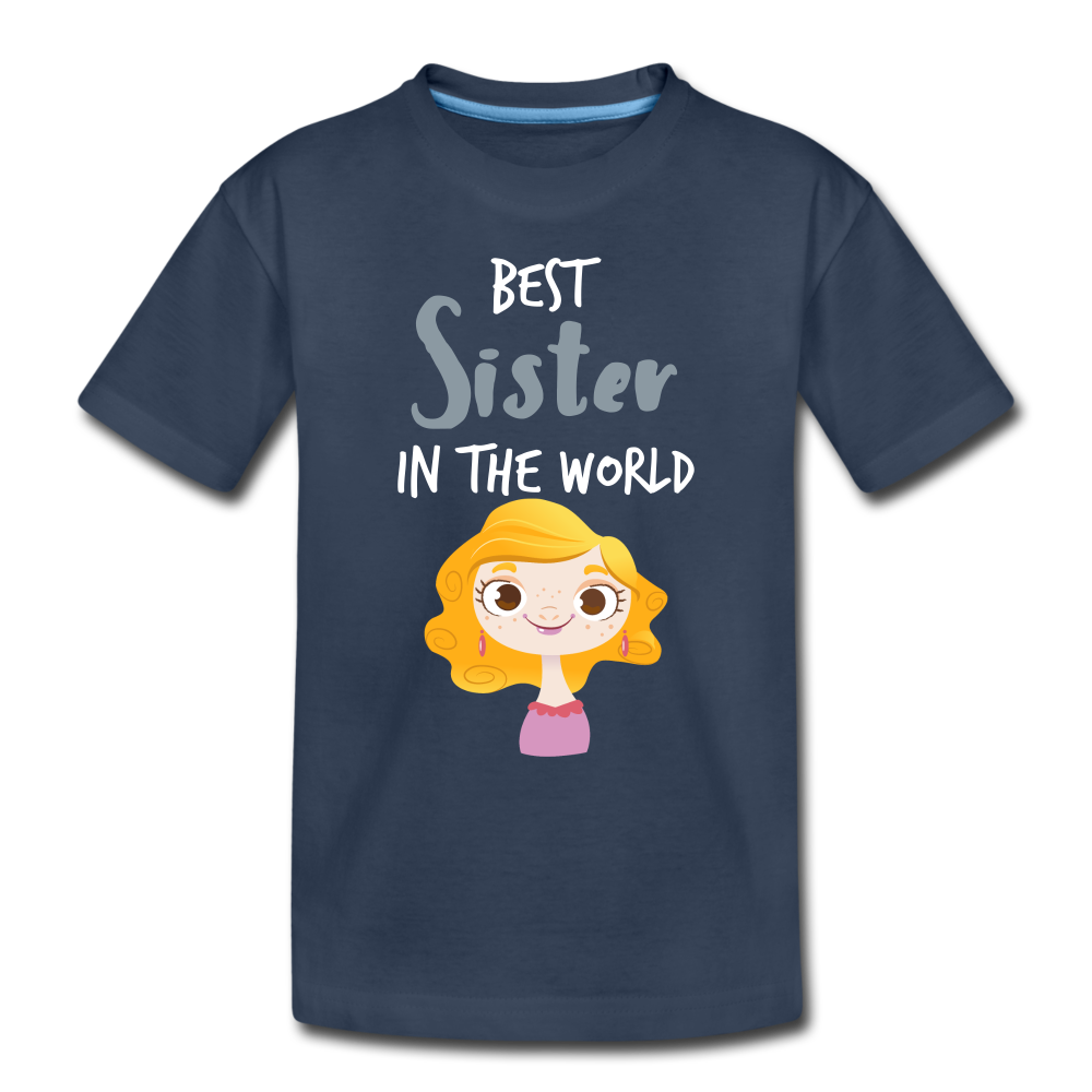 Best Sister Toddler Organic T-Shirt - DNA Trends