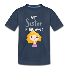 Best Sister Toddler Organic T-Shirt - DNA Trends