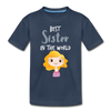 Best Sister Toddler Organic T-Shirt - DNA Trends