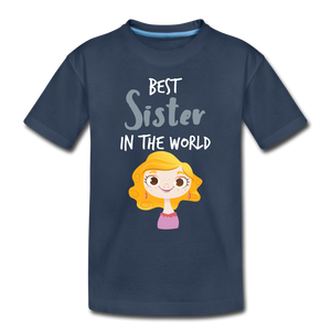 Best Sister Toddler Organic T-Shirt - DNA Trends