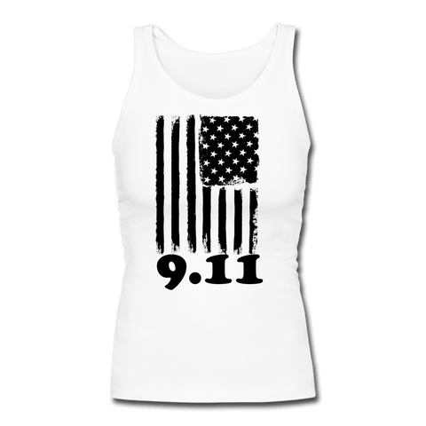 9/11 Memorial Women's Fitted Tank - DNA Trends