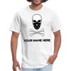 Personalized Halloween Skull Unisex T-Shirt - DNA Trends