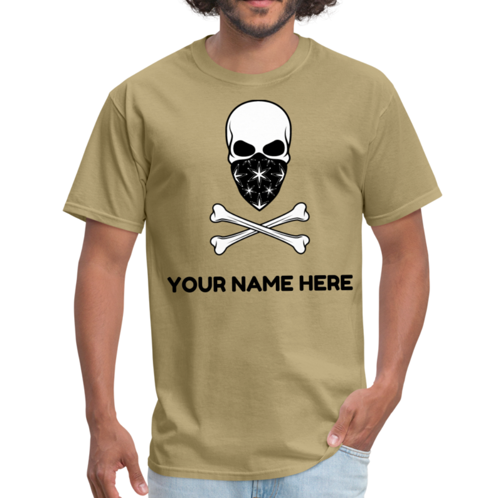 Personalized Halloween Skull Unisex T-Shirt - DNA Trends