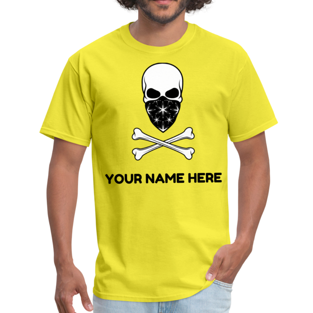Personalized Halloween Skull Unisex T-Shirt - DNA Trends