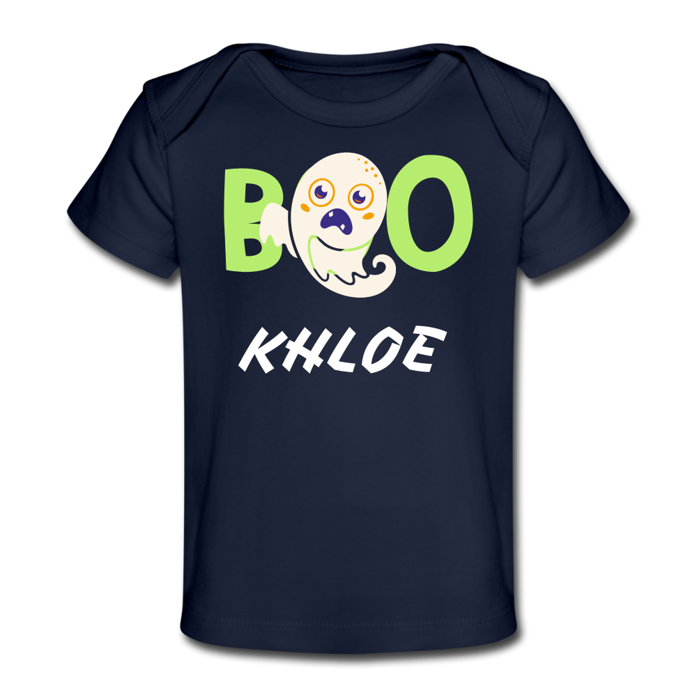Boo Halloween Organic Baby T-Shirt - DNA Trends