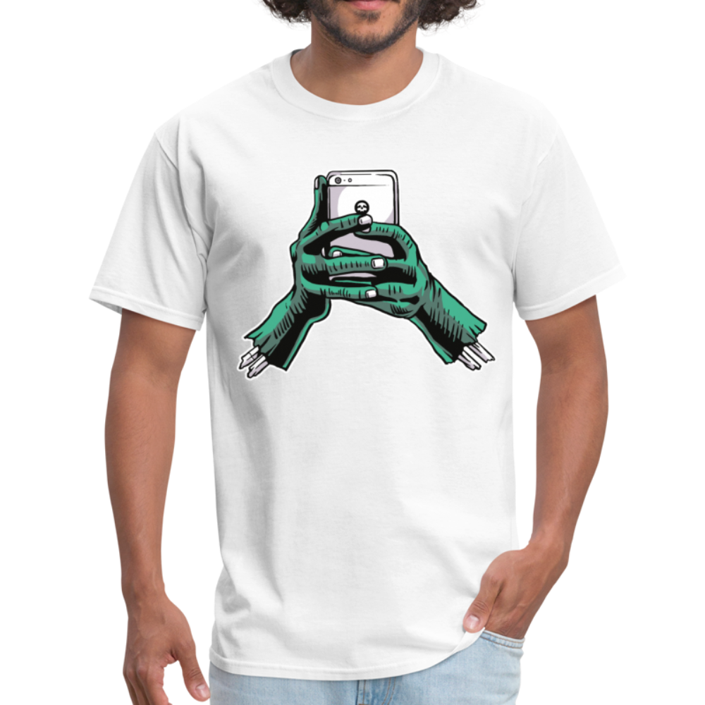 Phone Zombie Halloween Unisex T-Shirt - DNA Trends