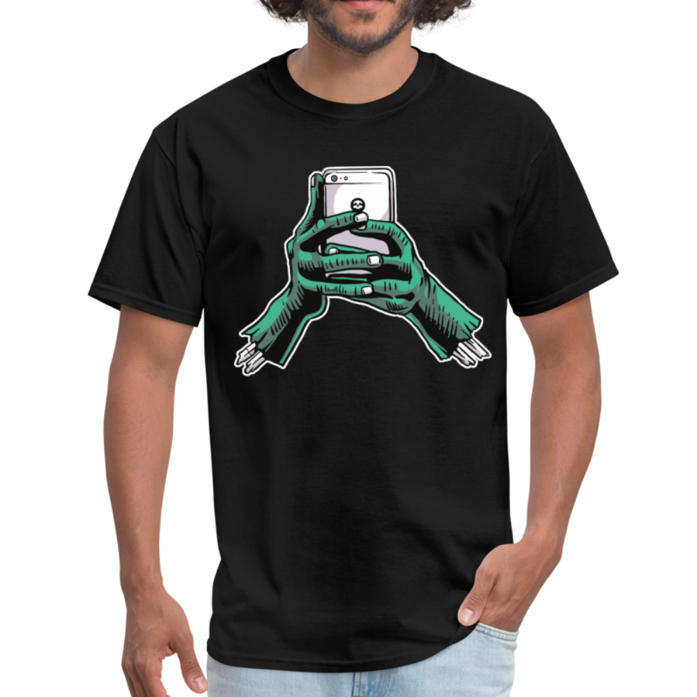 Phone Zombie Halloween Unisex T-Shirt - DNA Trends