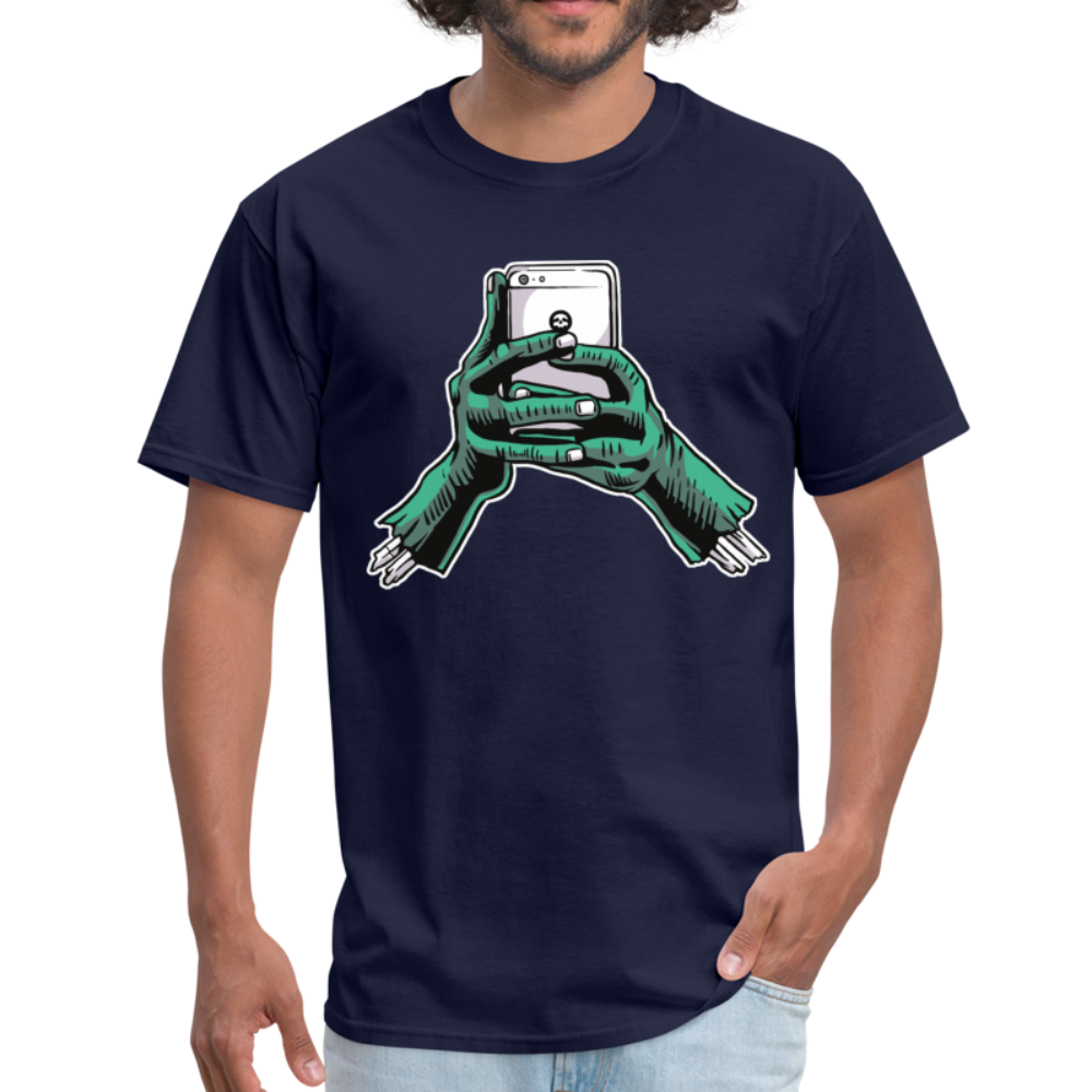 Phone Zombie Halloween Unisex T-Shirt - DNA Trends