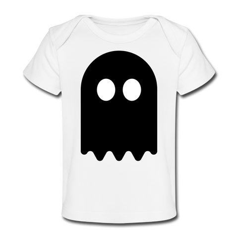 Image of Halloween Ghost Organic Baby T-Shirt - DNA Trends